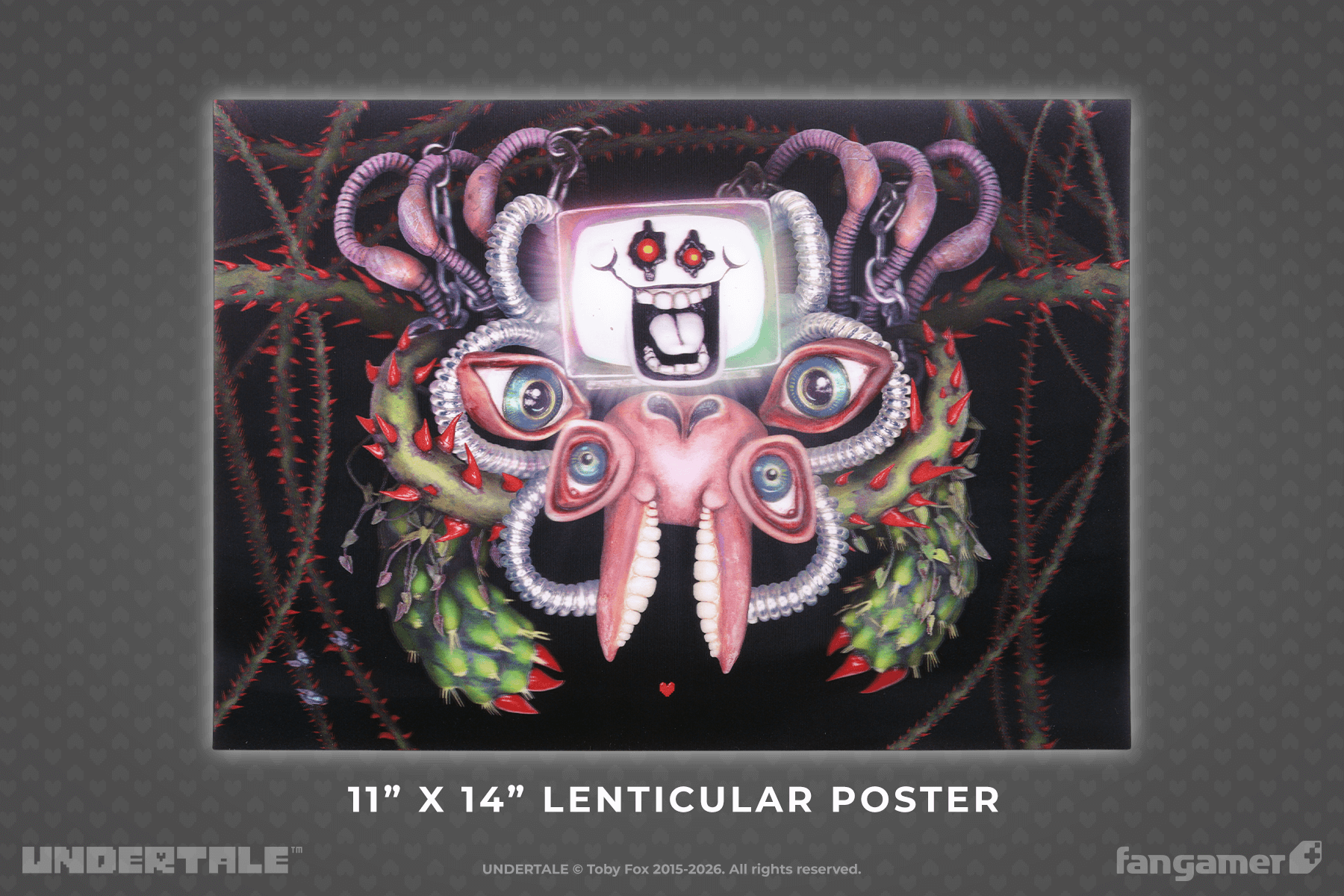 Omega Flowey Lenticular Poster