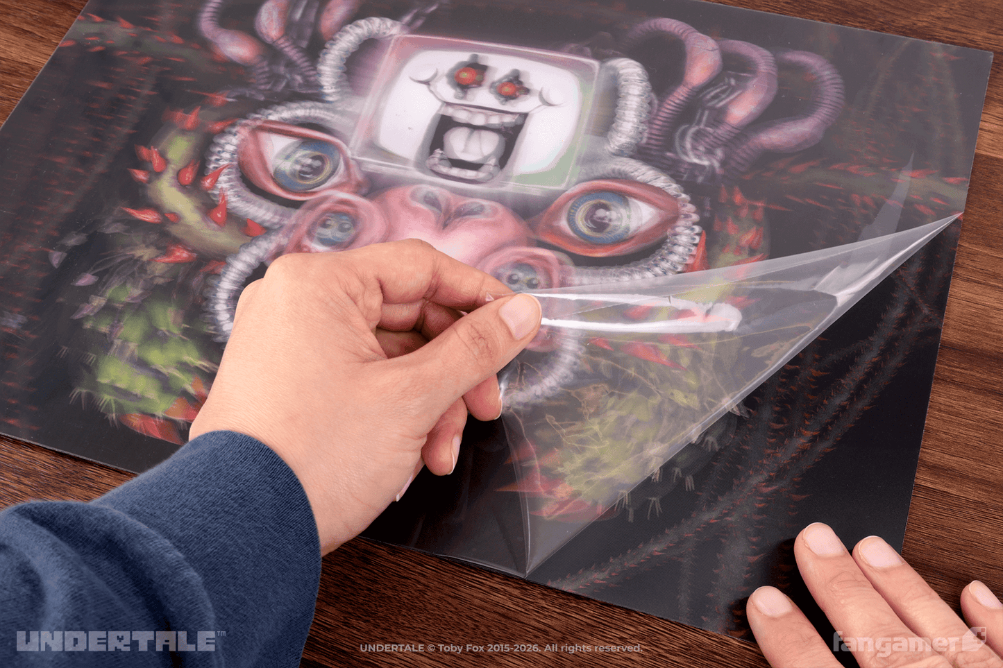 Omega Flowey Lenticular Poster