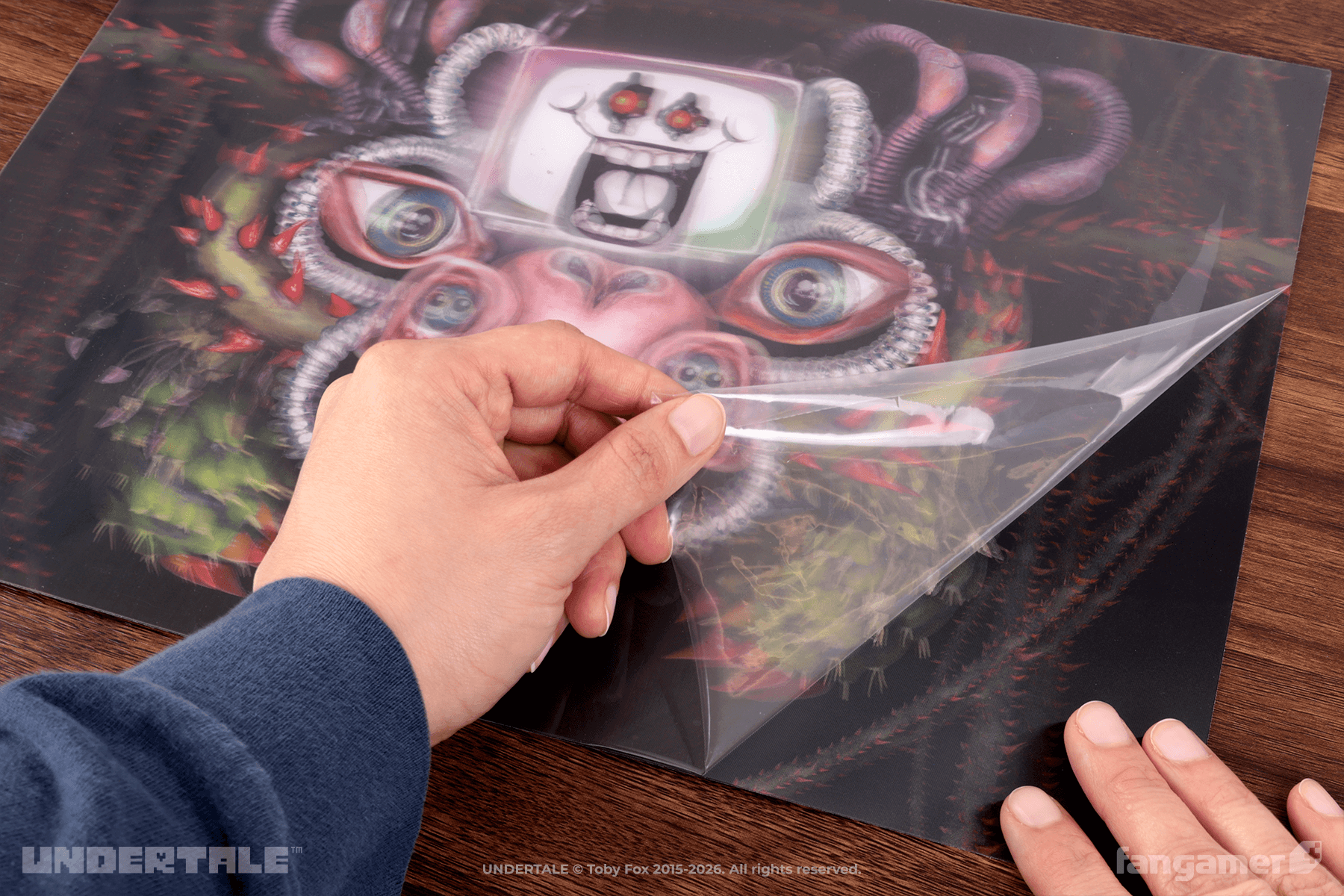 Omega Flowey Lenticular Poster