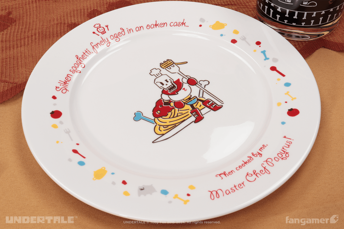 Papyrus Date Commemorative Spaghetti Plate