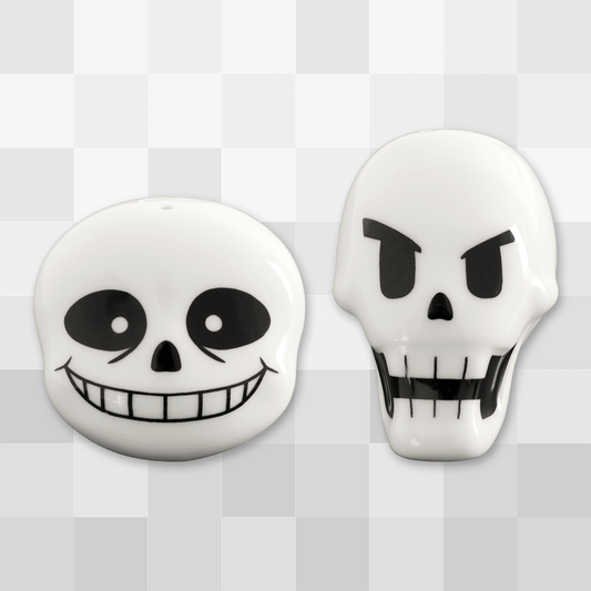 Sans & Papyrus Salt & Pepper Shaker Set