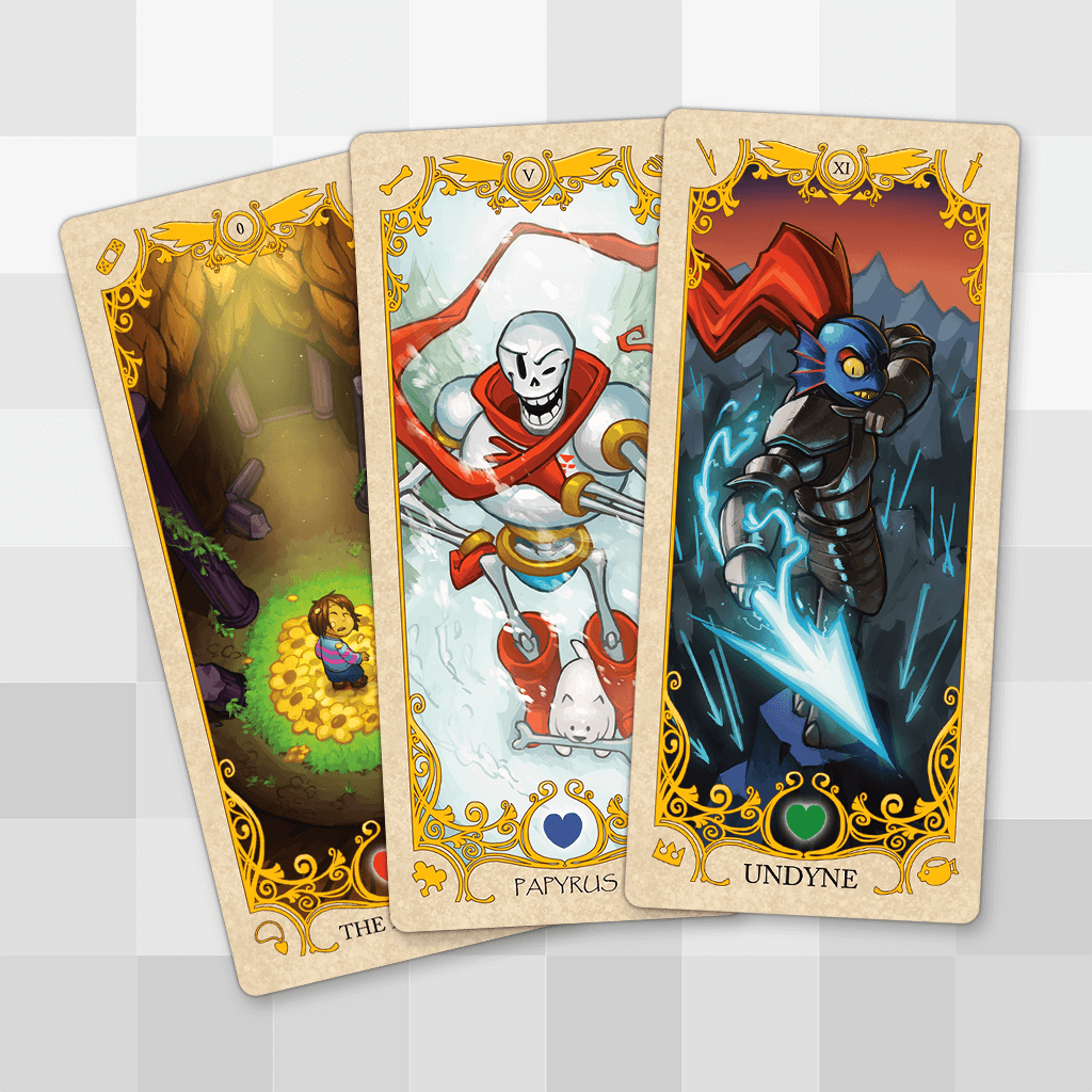 UNDERTALE Tarot Prints