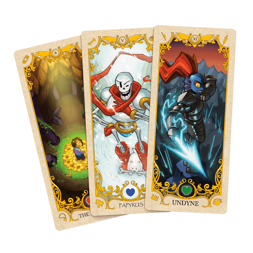 UNDERTALE Tarot Prints