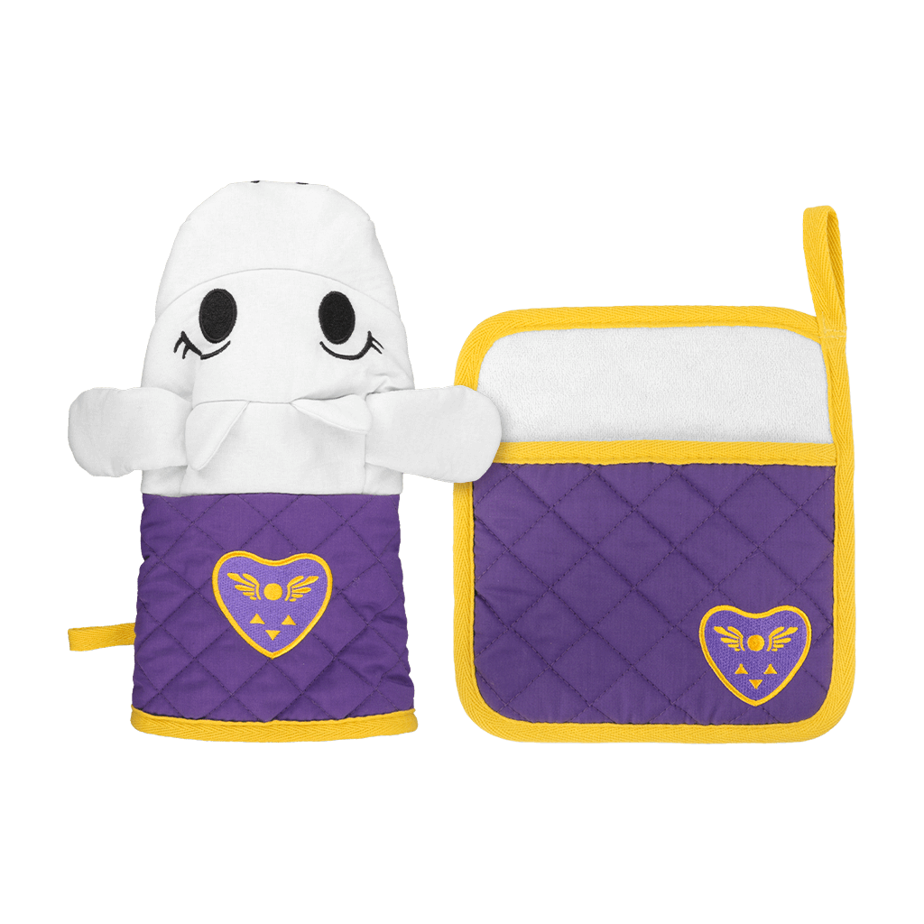 Toriel's Kitchen Oven Mitt & Potholder Set