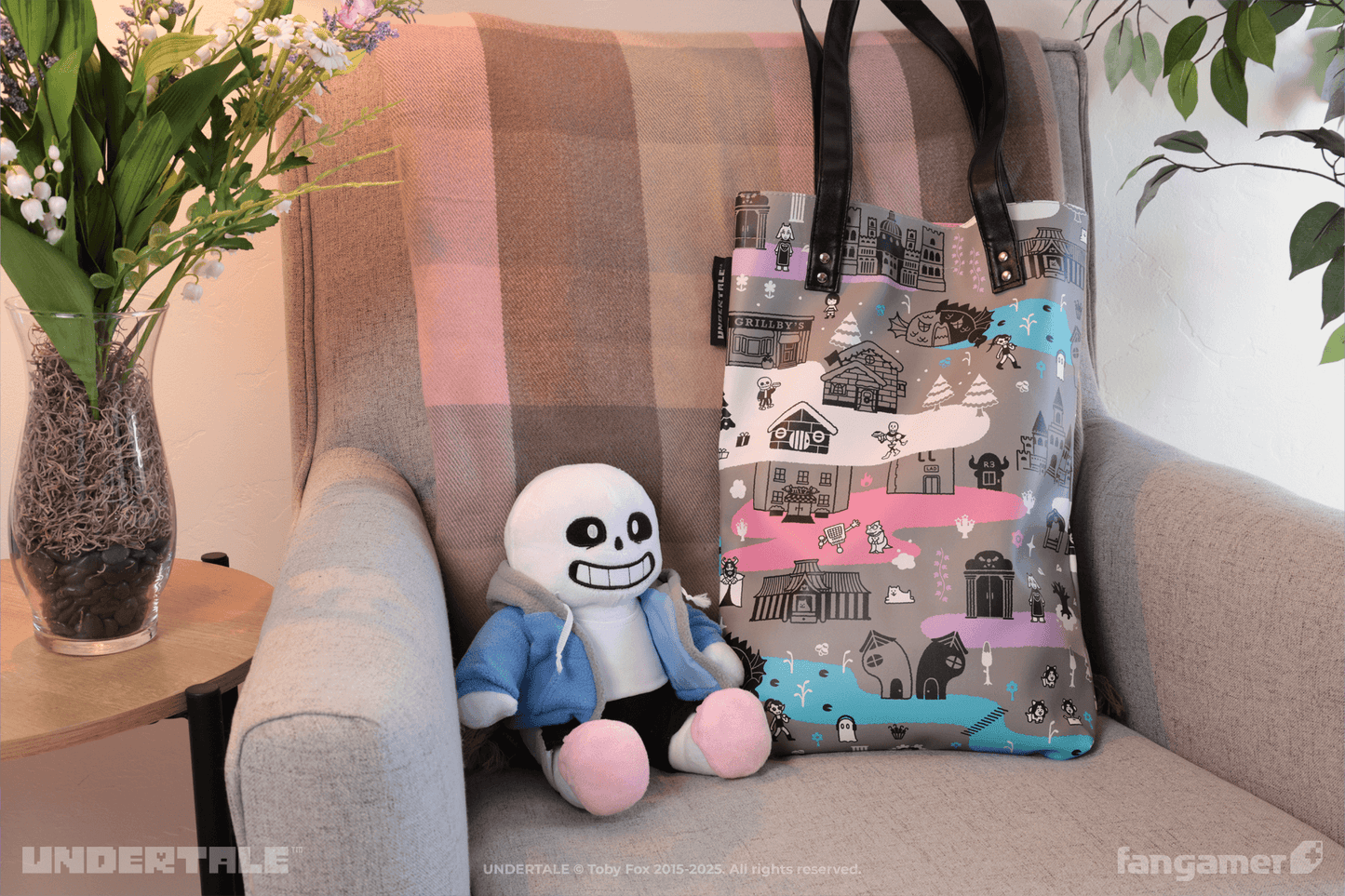 Underground Journey Faux Leather Tote