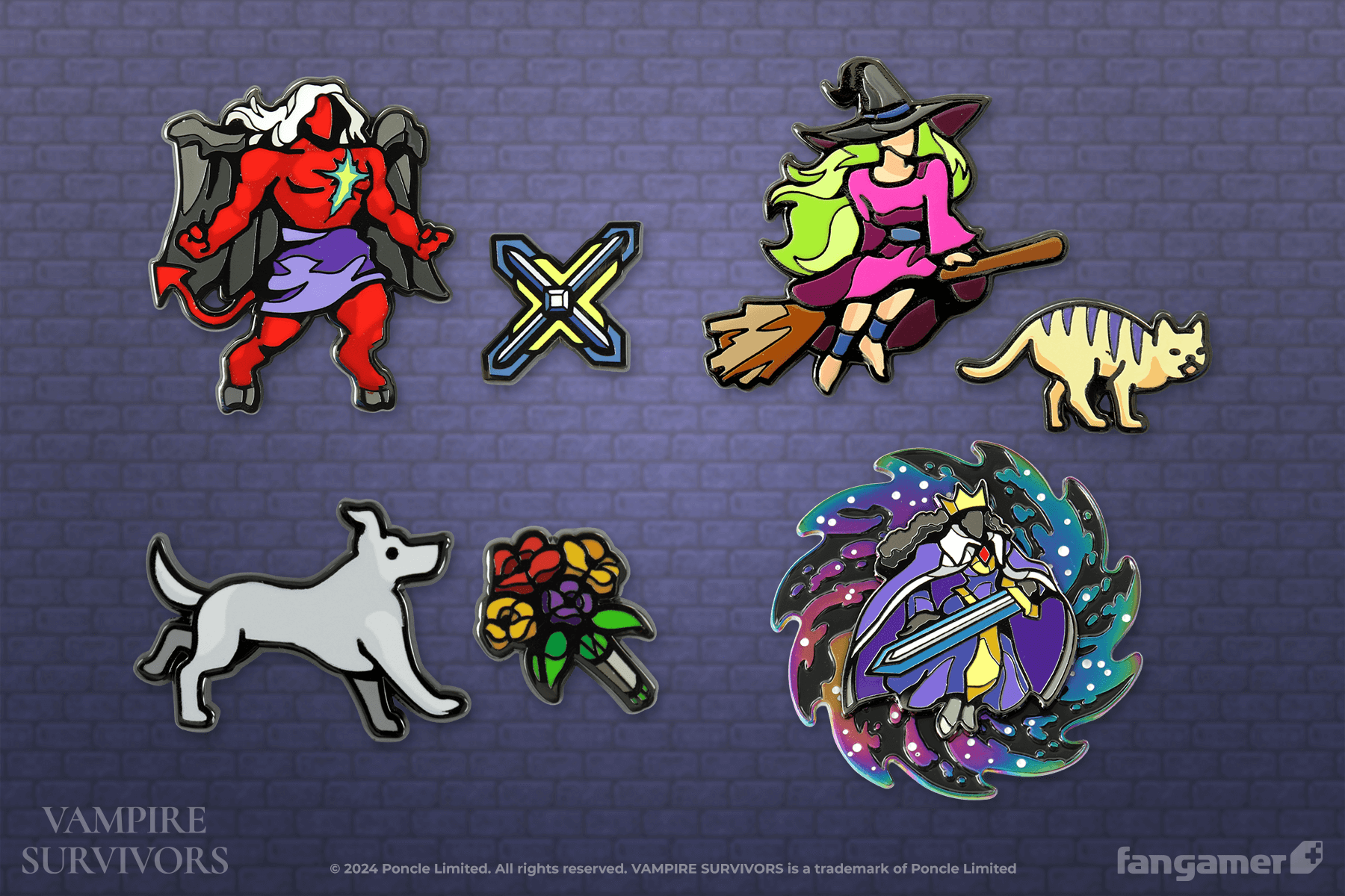 Vampire Survivors Pin Combo
