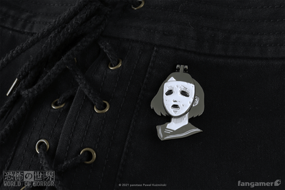 Crestfallen Mask Enamel Pin