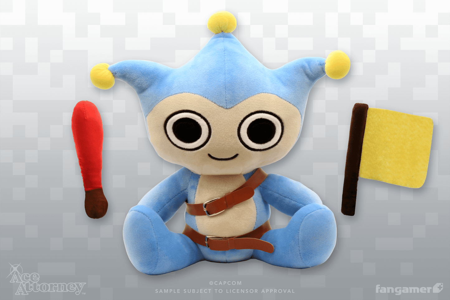 Blue Badger Plush