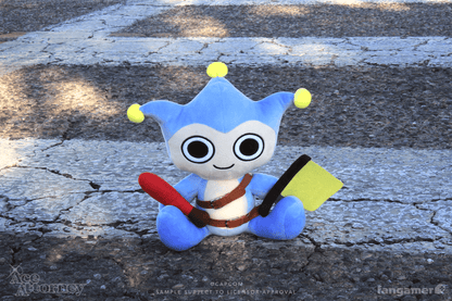 Blue Badger Plush