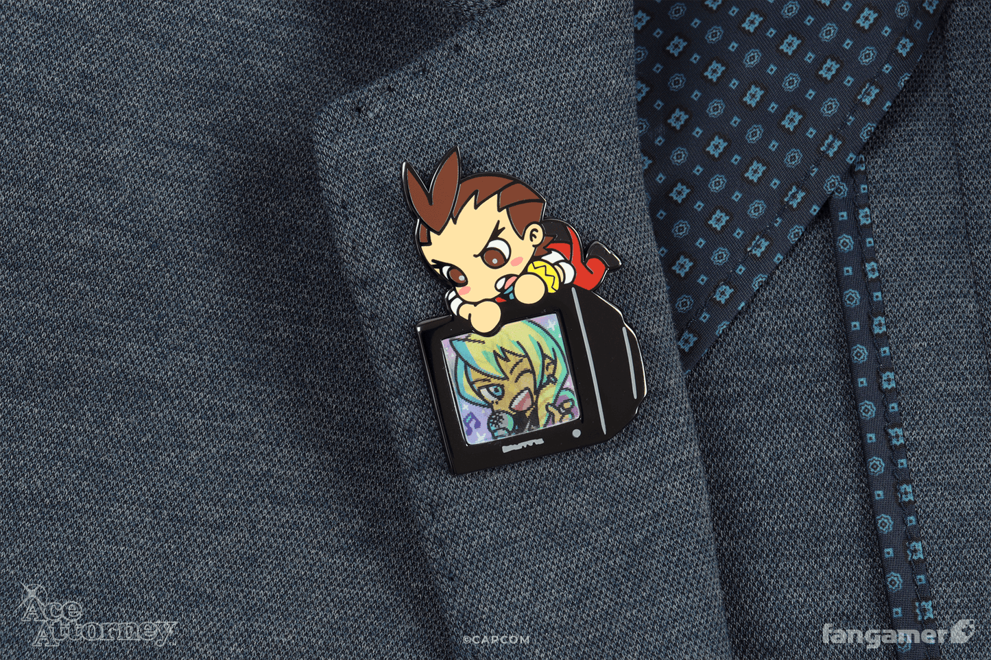 Let's Rock! Lenticular Pin