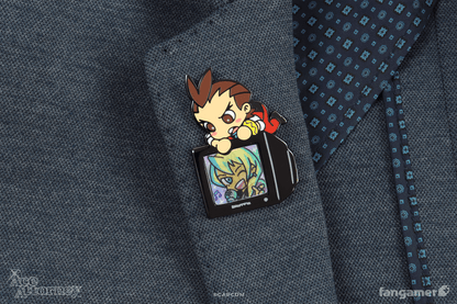 Let's Rock! Lenticular Pin