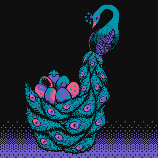Peacock's Treasure Knit Sweater
