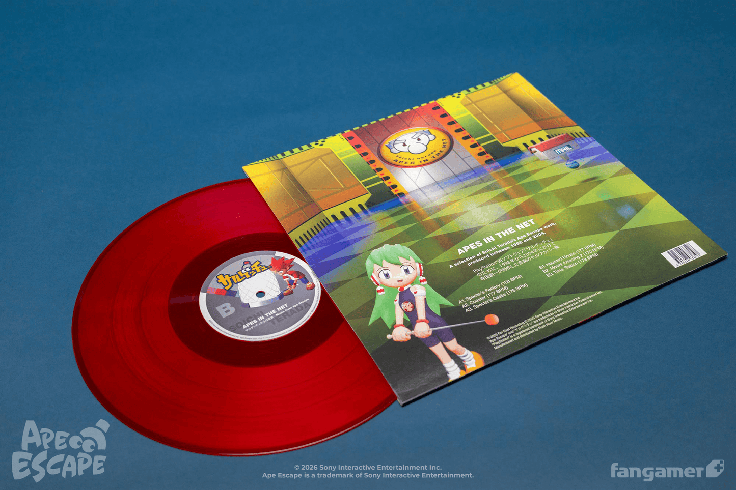 Soichi Terada - Apes in the Net Vinyl (2025 Edition)