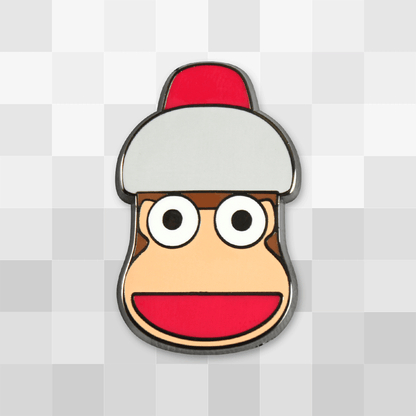 Pipo Monkey Enamel Pin