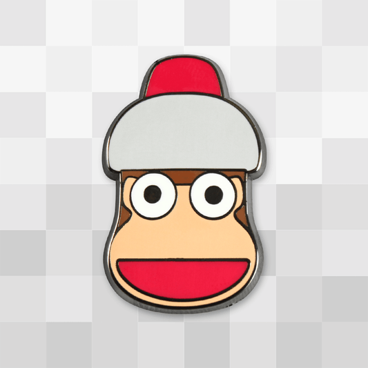Pipo Monkey Enamel Pin