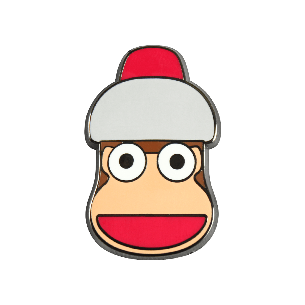 Pipo Monkey Enamel Pin