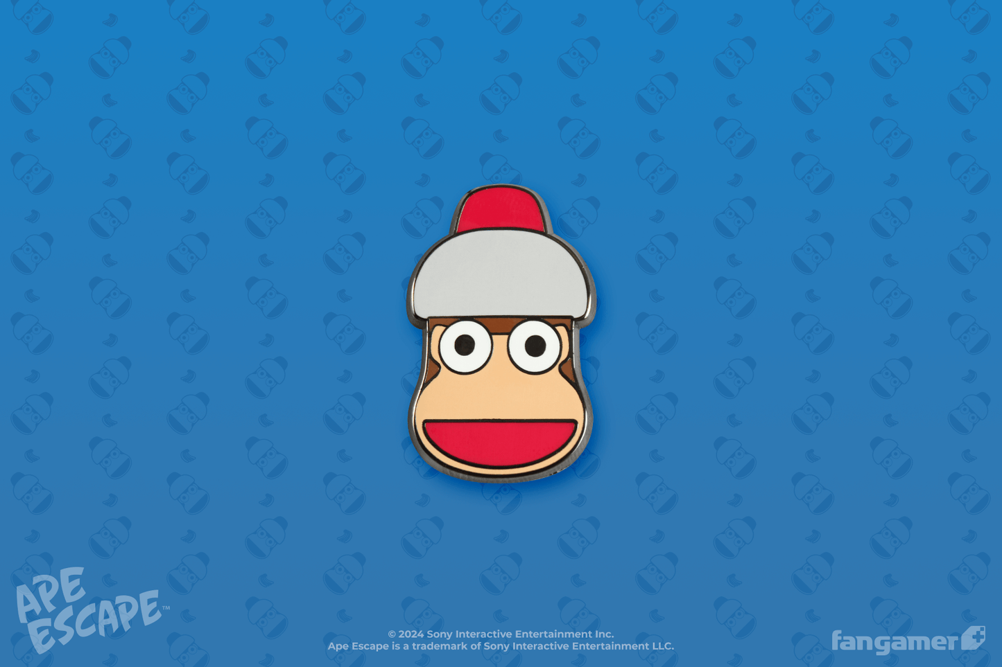 Pipo Monkey Enamel Pin