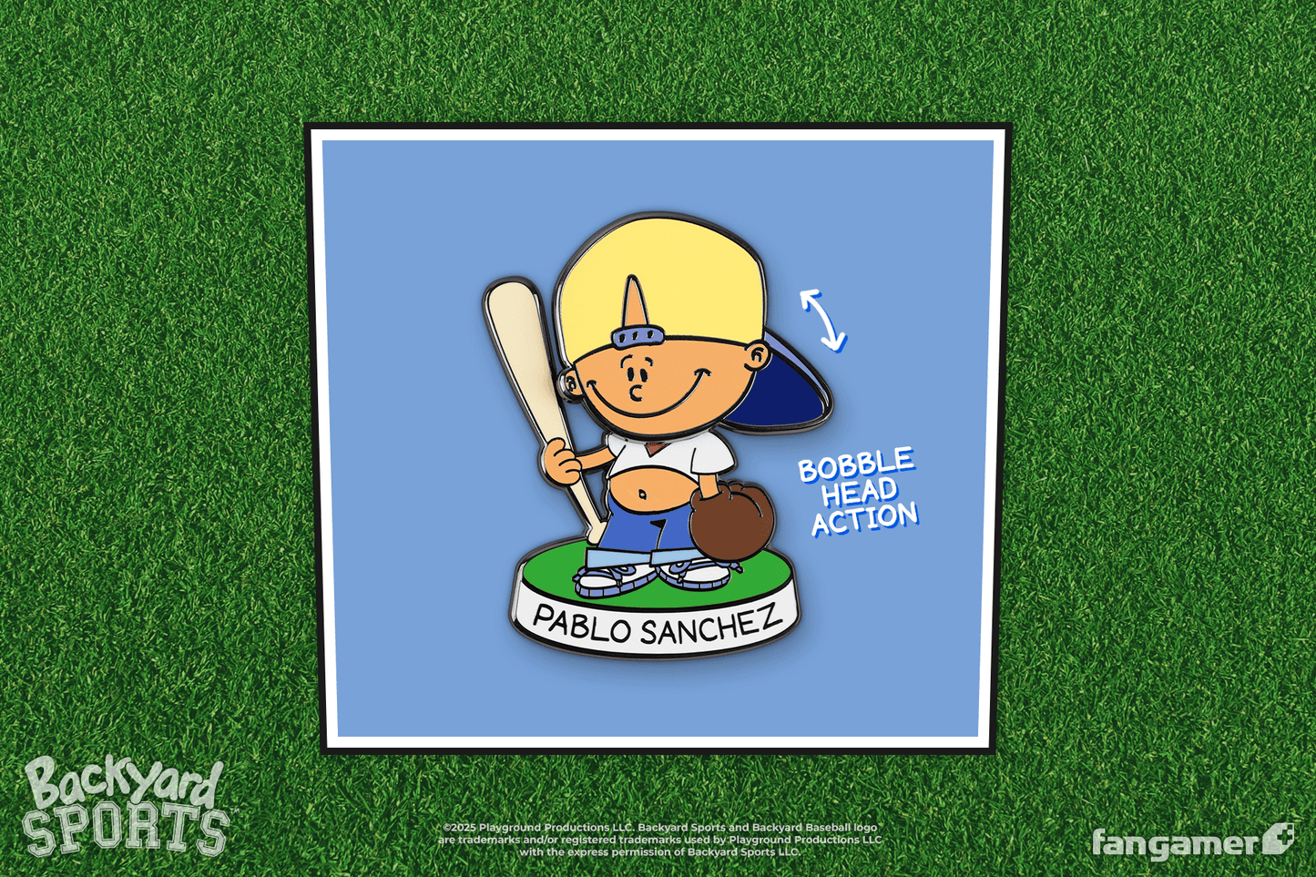 Pablo Sanchez Bobblehead Pin