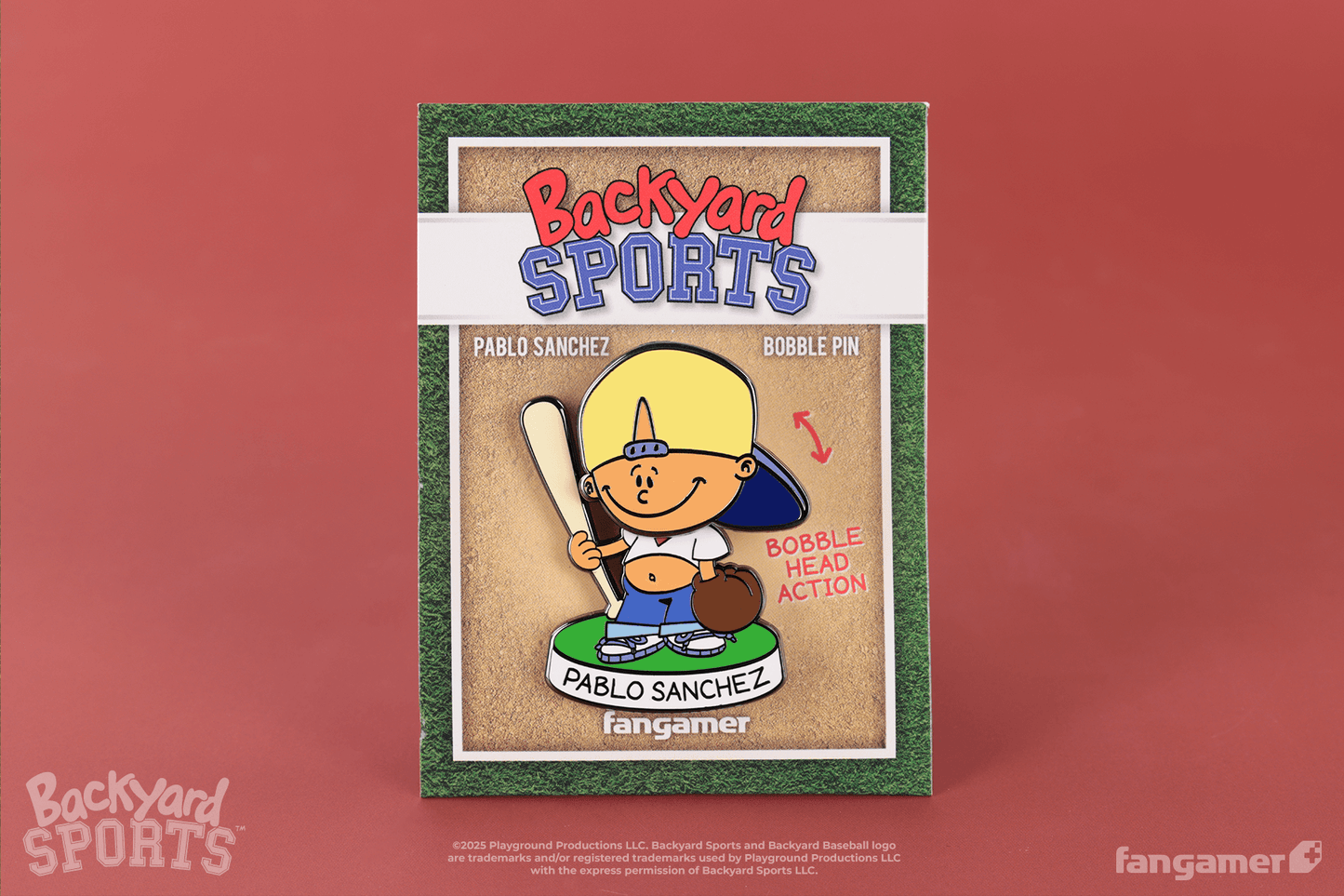 Pablo Sanchez Bobblehead Pin