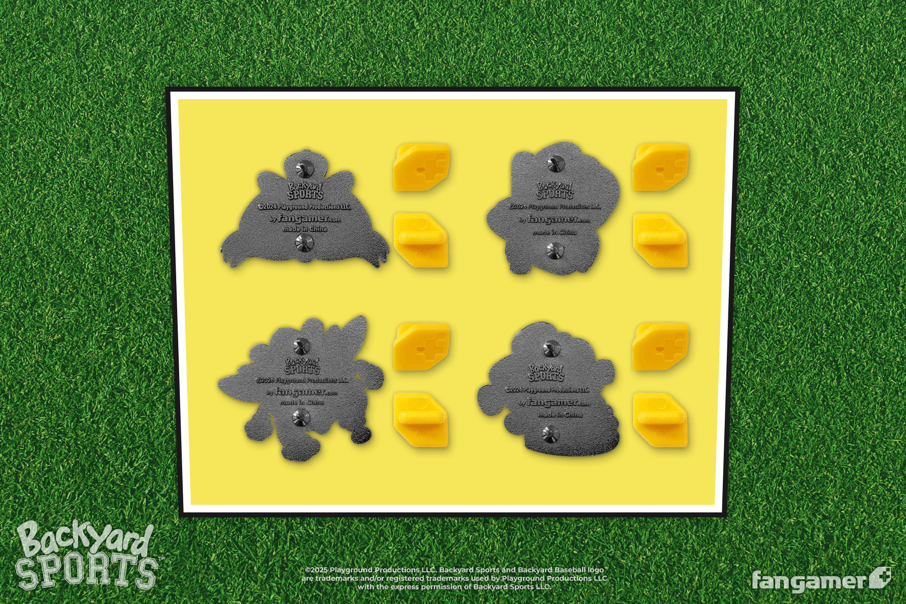 Team Logos Pin Set