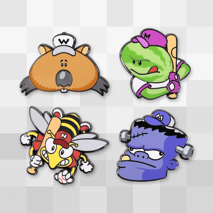 Team Logos Pin Set