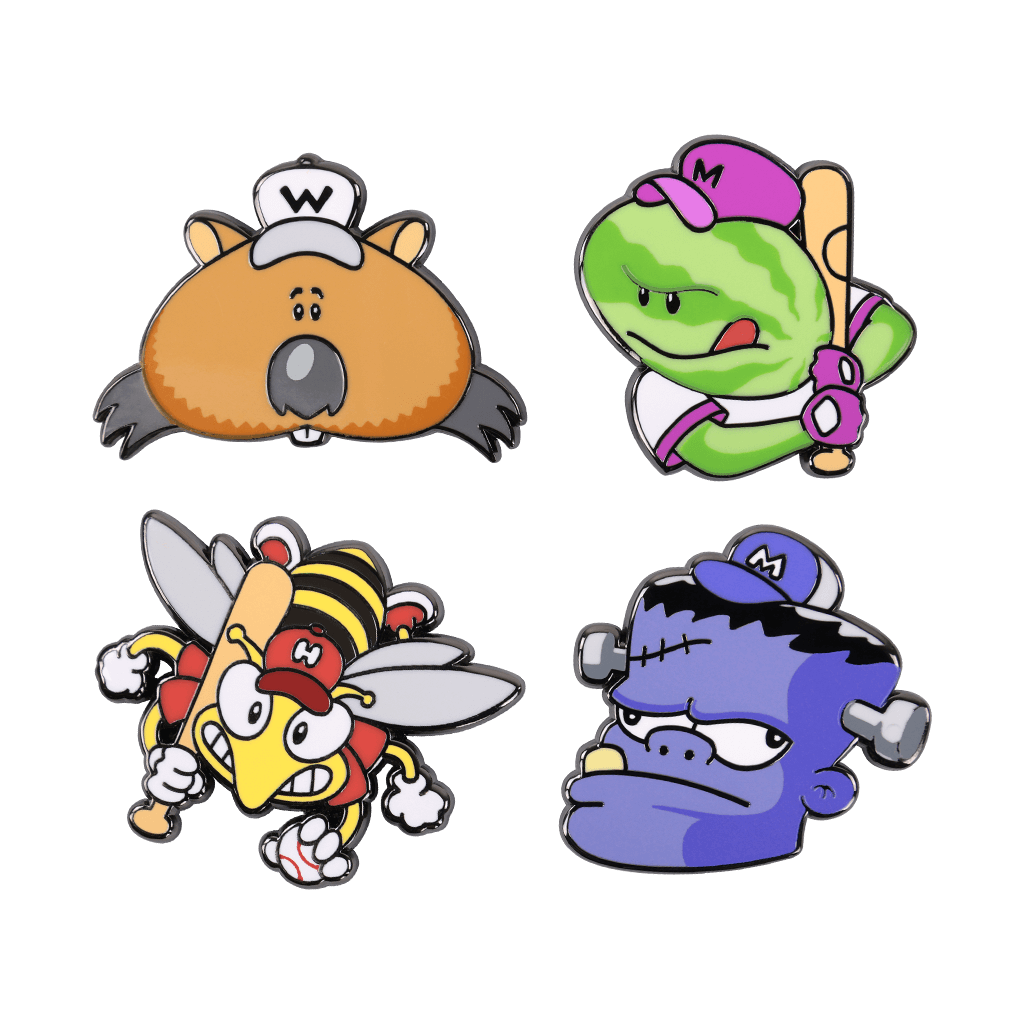 Team Logos Pin Set