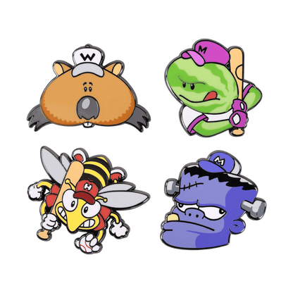 Team Logos Pin Set