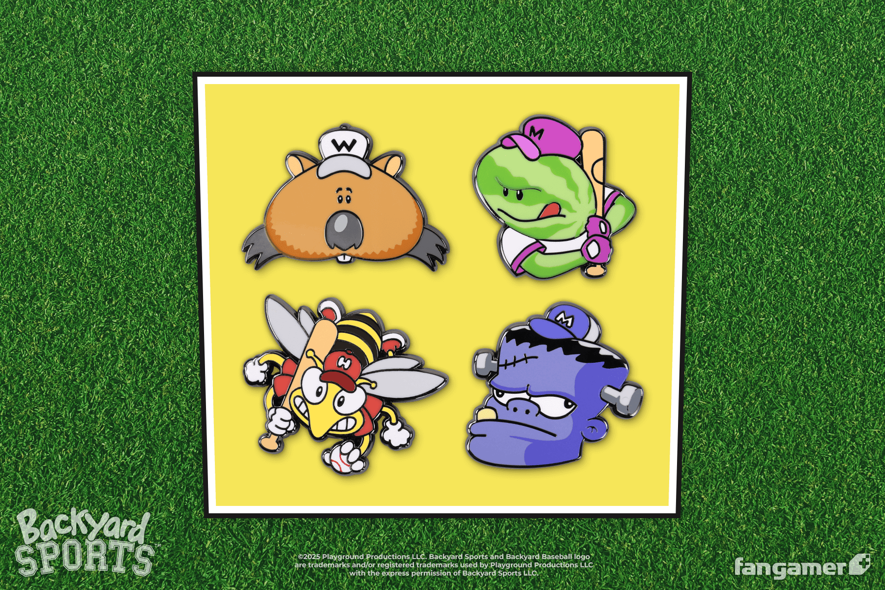 Team Logos Pin Set