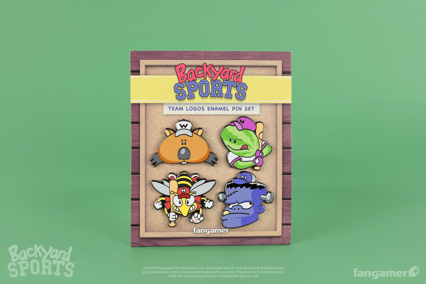 Team Logos Pin Set