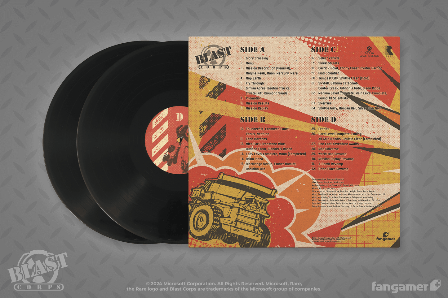Blast Corps Vinyl Soundtrack