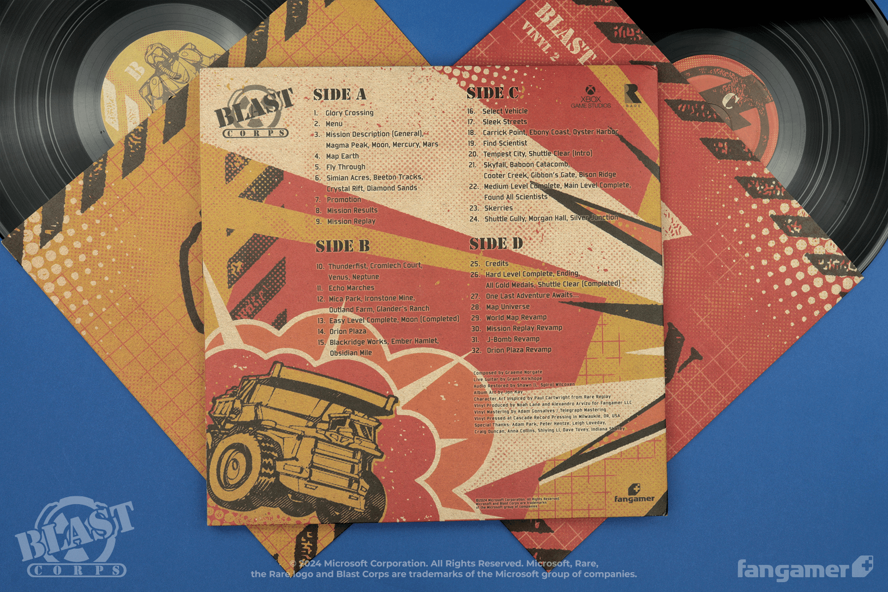 Blast Corps Vinyl Soundtrack