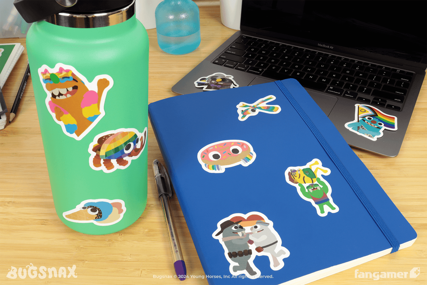 Bugsnax Pride Sticker Pack