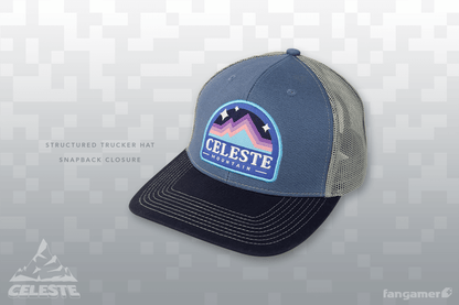 Celeste Mountain Trucker Hat