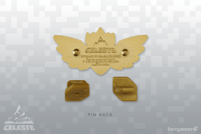 Golden Strawberry Pin