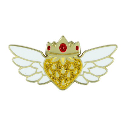 Golden Strawberry Pin
