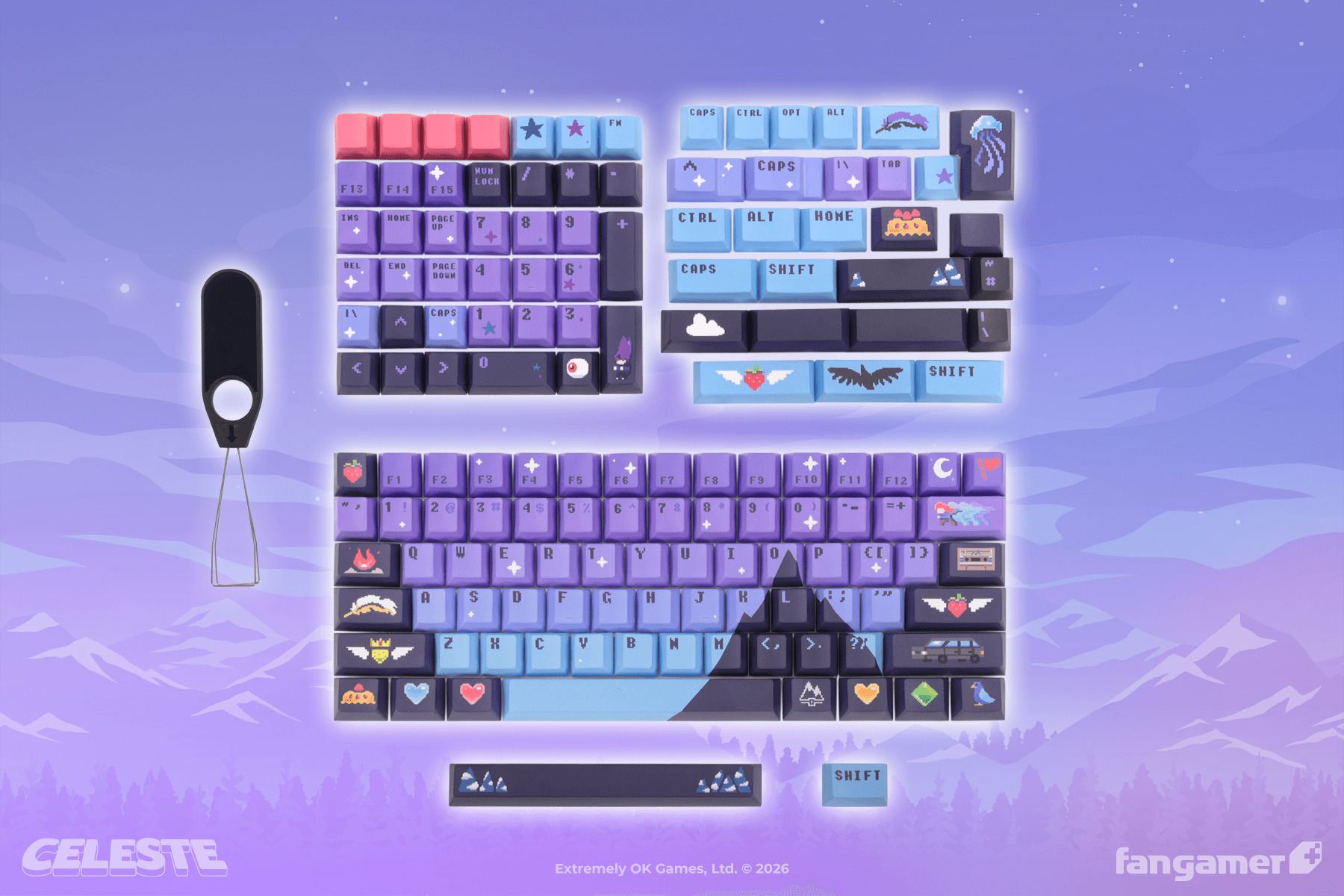 Celeste Keycap Set