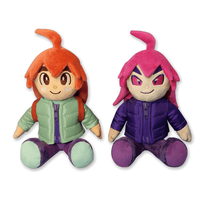 Madeline and Badeline Plush Set