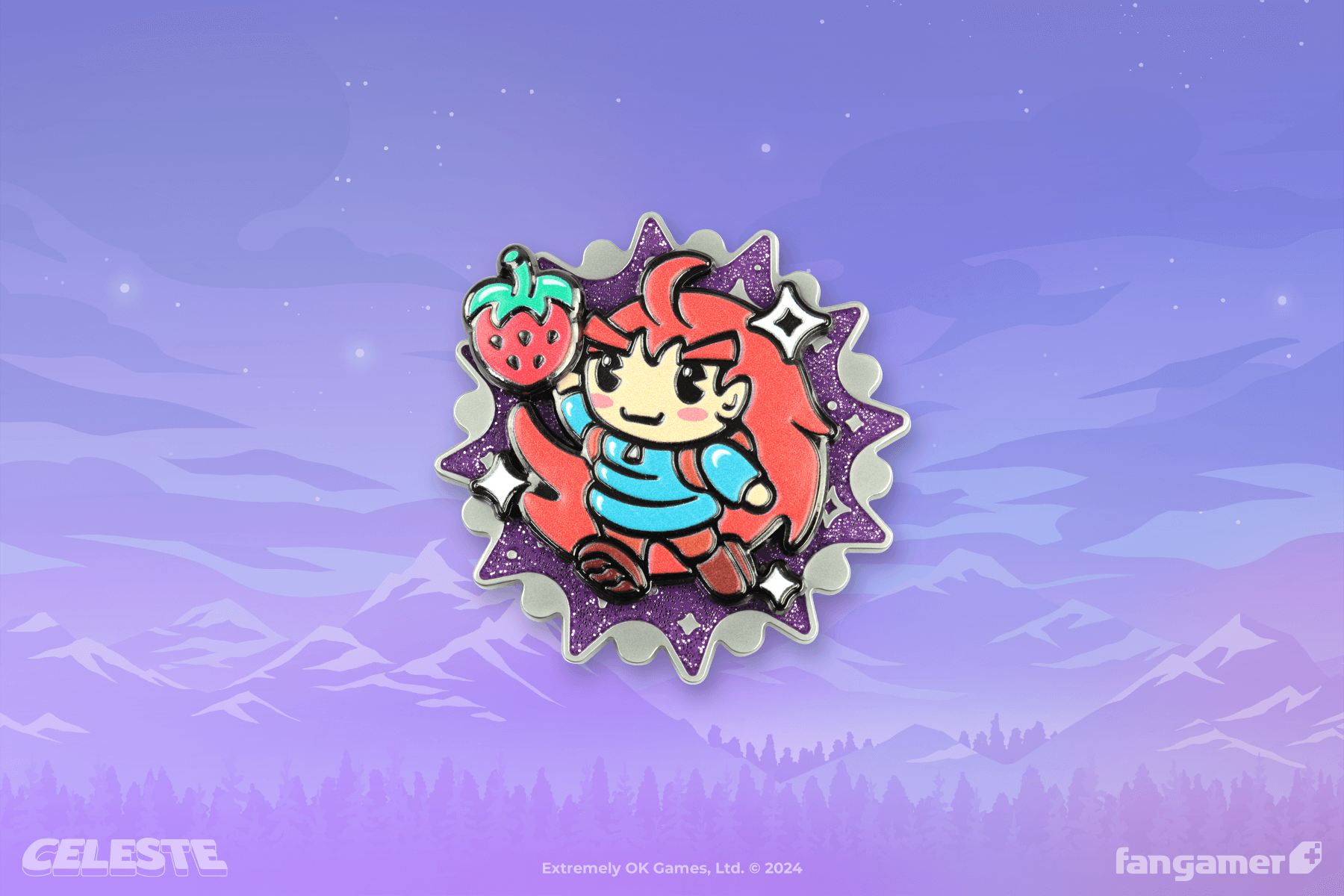 Shiny Berry Get! Spinning Pin