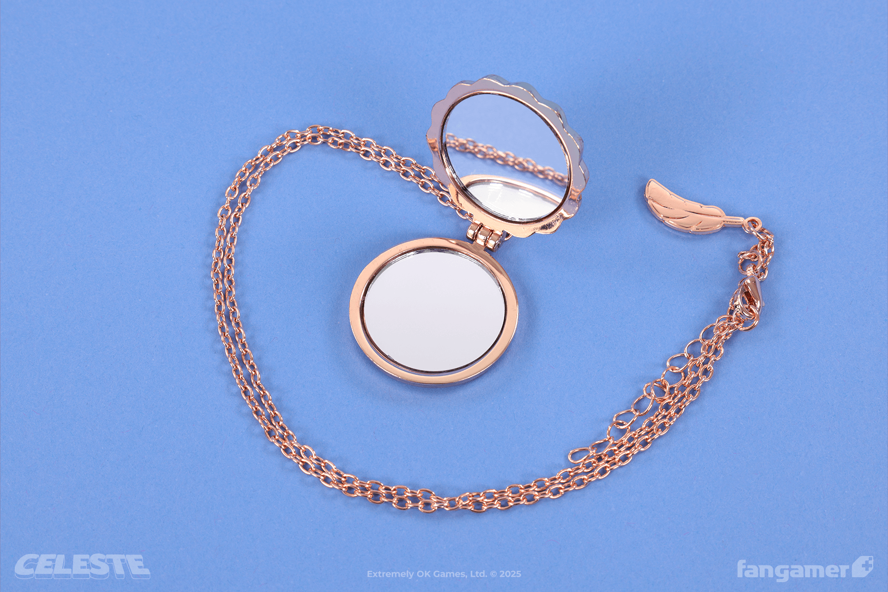 Strawberry Pie Mirror Locket