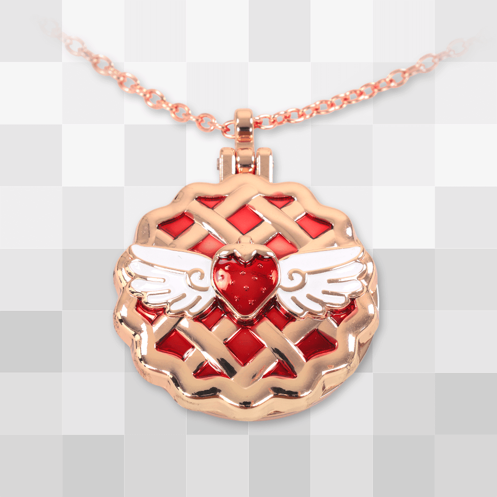 Strawberry Pie Mirror Locket