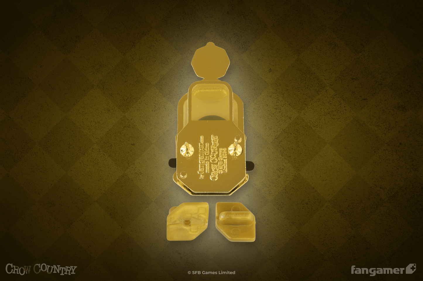 Fortune Teller Crow Sliding Pin