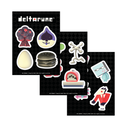 DELTARUNE NPC Sticker Sheet