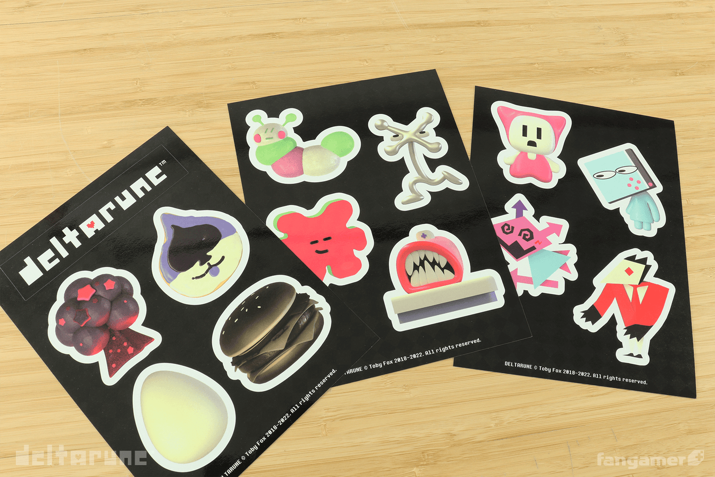 DELTARUNE NPC Sticker Sheet