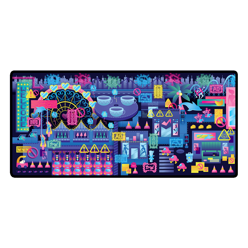 Cyber City Desk Mat