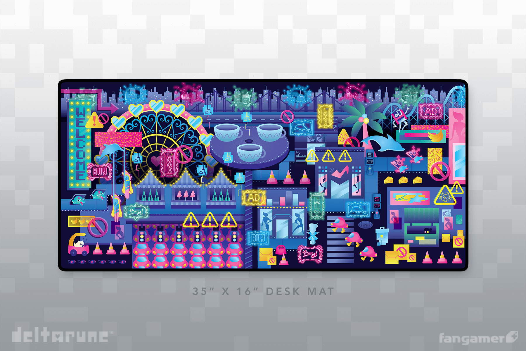 Cyber City Desk Mat
