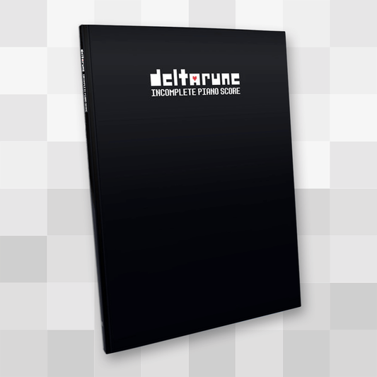 DELTARUNE Incomplete Piano Score Book