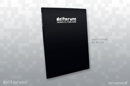 DELTARUNE Incomplete Piano Score Book