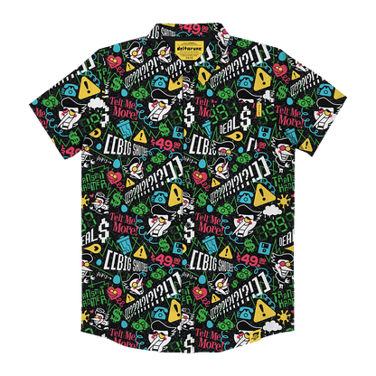 Spamton Button Up Shirt