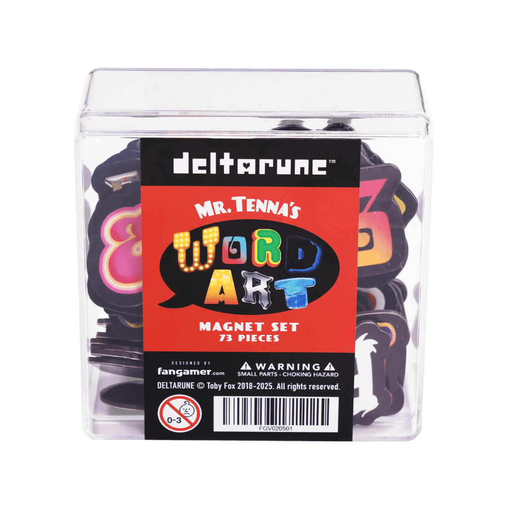 Mr. Tenna's Word Art Magnet Set