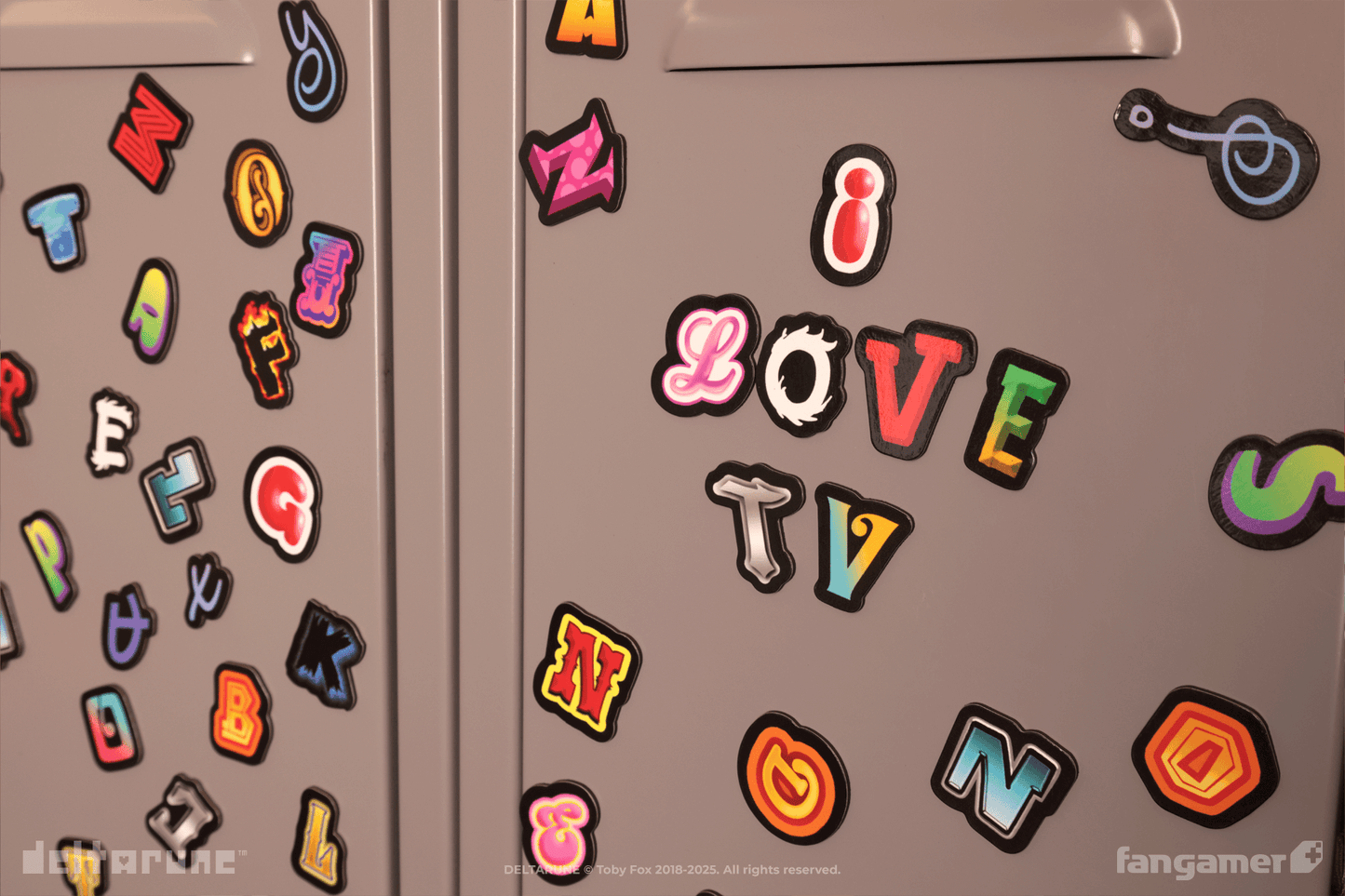 Mr. Tenna's Word Art Magnet Set